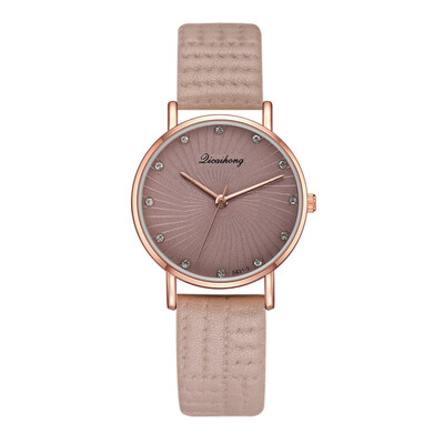 

New pu strap quartz watch fashion watch wholesale trend simple wild ladies watch