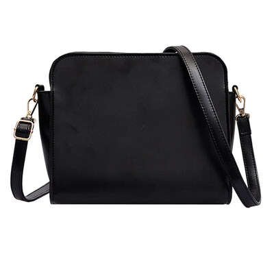

Retro Women Square Solid Color Simple Wings Casual Crossbody Pouch Shoulder Bag