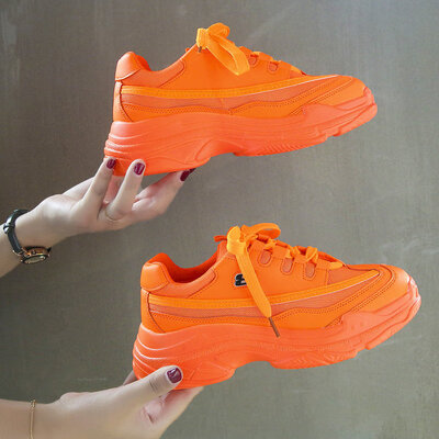 

Candy-coloured net shoes Flying Weaver Girls breathable sneakers for students in summer&Autumn