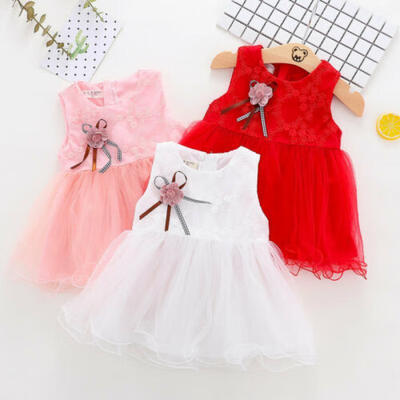 

Flower Girls Princess Dress Kids Baby Party Wedding Pageant Tulle Tutu Dresses