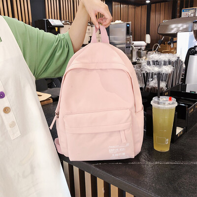 

Bag female Korean high school backpack 2019 new wild junior high school students campus large capacity backpack computer bag