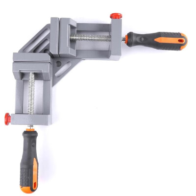 

Aluminium Handle 90 Degree Right Angle Clamp Photo Corner Clip Woodworking Vise