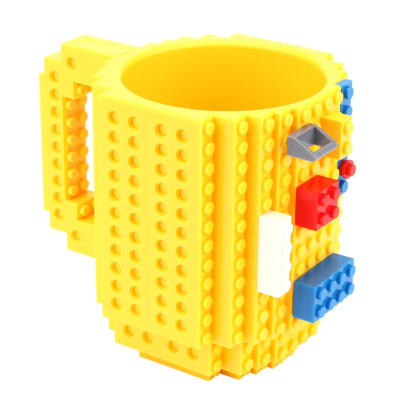 

350ml Creative Milk Mug DIY Building Blocks Brick Drinking Water Coffee Cup