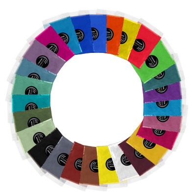 

Siaonvr Epoxide Resin Metallic 27colours x5g Soap Color Set Colour Pigment Powder