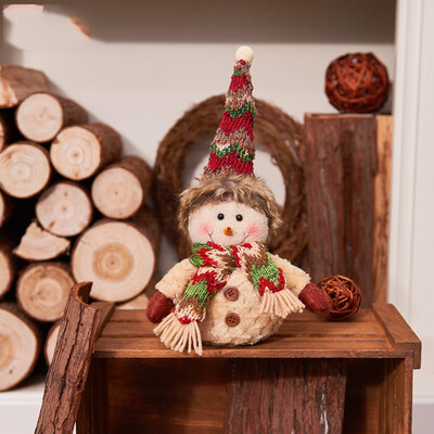 

〖Follure〗Handmade Santa Cloth Doll Birthday Present For Home Christmas Holiday Decoration