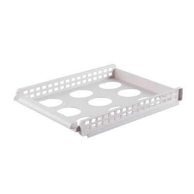 

Gobestart Plastic Storage Rack Stackable Clothes Drawer Style Storage Shelf for Sundries A