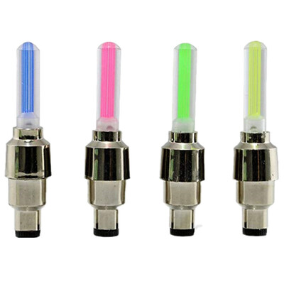 

Bicycle Lights Install At Wheel Tire Valve Bike Accessories Led 4PCS