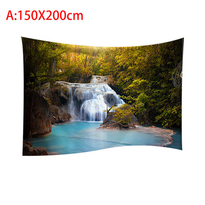

Toponeto Beautiful Scenery Scene Home Textile Wall Tapestry Home Decor