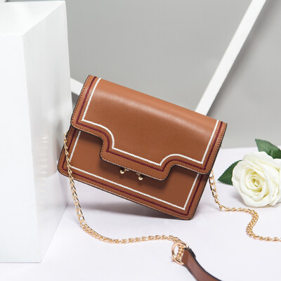 

Summer Fairy Baochao Korean version of Baitao one-shoulder slanting bag chain package concise
