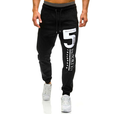 

SUNSIOM Mens Gym Sports Trousers Tracksuit Bottoms Skinny Sweat Pants Fashion Fitness