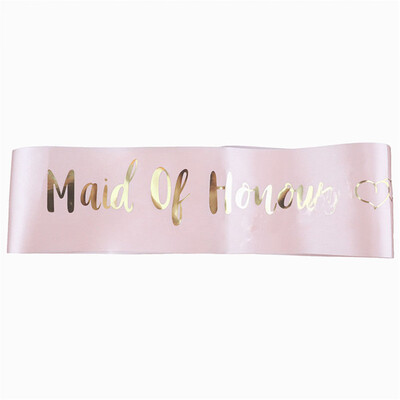 

Pink Bridal Etiquette with Bachelor Party Bridesmaid Shoulder Strap