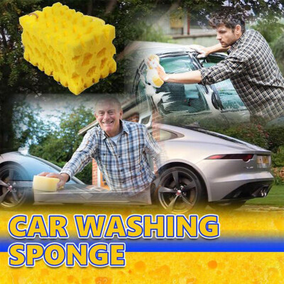 

Gobestart Extra Large Car-Washing Sponge Coral Sponge Washing Cleaning Block Honeycomb