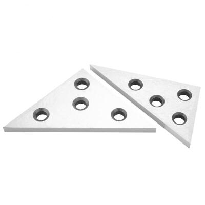 

Greensen 2 Pcs Precision Angle Block Various Angle Measurements Angle Plate Ruler Set