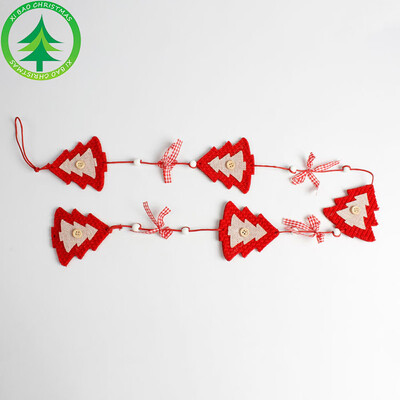 

〖Follure〗Christmas Chip Tree Ornaments Xmas Hanging Pendant Decoration Gifts