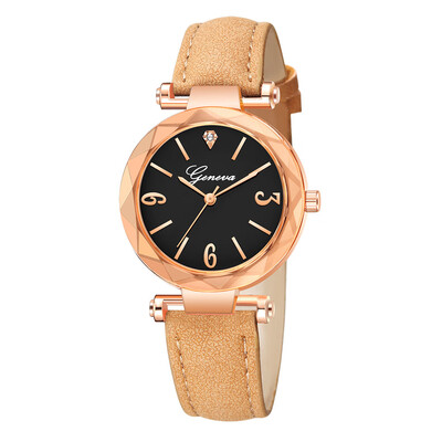

Simple Women Watches Scale Digital Dial Ladies Fashion Quartz Wristwatch Business Leather Strap Clock Casual Zegarki Damskie50