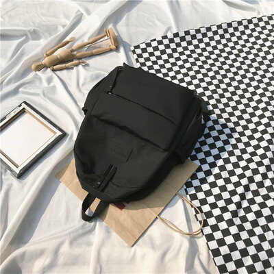

Ins Wind Backpack Female Korean High School Students Backpack Ancient Feeling Girl Mori Campus Backpack Backpack