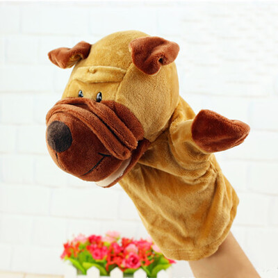 

Siaonvr Cute Cartoon Animal Doll Kids Glove Hand Puppet Soft Plush Toys Story Telling A