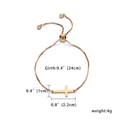 

Hot Sale Fashion Women Jewelry Cross Owl Dragonfly Animal Pendant Stainless Steel Bracelet Female Bead Chain Charm Bracelet