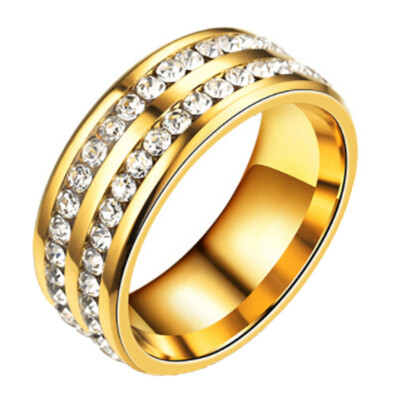 

Couple Ring Black Stainless Steel Black Wedding Ring Band Set For Men Women