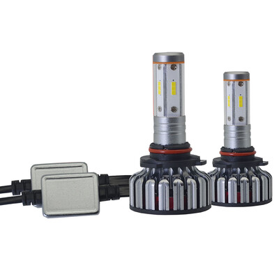 

2Pcspair V18 9005 4-SIDE 8000LM LED HeadLight 96W High Low Beam 360 Degree Car Lighting Bulb Replacement