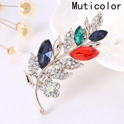 

Jewelry Plants Leaf Brooch Pins Design Women For Large Collar Brooch Brooch Pins Pins Exquisite Beauty Leaves Brooches