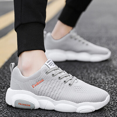 

2019 new summer sports&leisure running mens tide shoes summer breathable mesh shoes Korean version of the trend of wild mens shoes
