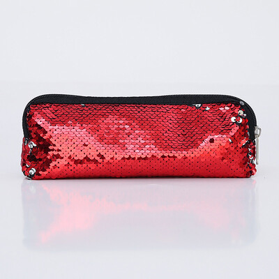

Toponeto Women Girls Fashion Double Color Sequins Pen Bag Storage Bag Ladies Purse Pouch
