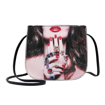

Fashion Women Floral Print Crossbody Bag PU Leather Shoulder Phone Bags