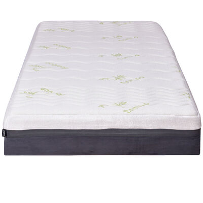 

10" Queen Size Washable Memory Foam Bamboo Cover Mattress
