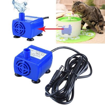 

Pet Dog Cat Water Fountain Pump Replacement Submersible Drinking Fountain Pump