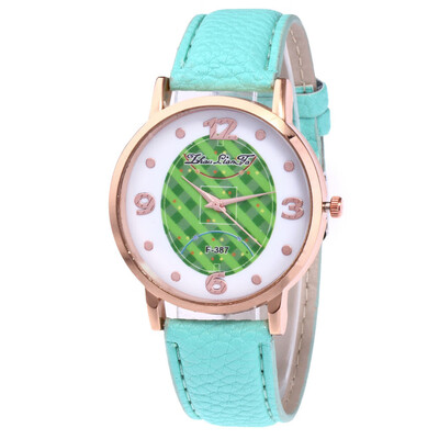 

〖Follure〗Women Fashion Leather Band Analog Quartz Round Wrist Watch Watches