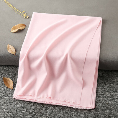 

New winter solid color short must-like cashmere mens scarf female wild warm shawl sheep sticky thick scarf wholesale