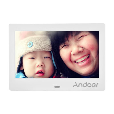

Andoer 7 Inch IPS HD Screen 1024600 Digital Photo Frame Digital Album Support Music Video Playing Clock Alarm Calender Functions
