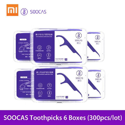 

Xiaomi SOOCAS Professional Dental Floss Teeth Stick Toothpicks Tooth Picks Wire Tooth Picks Dental Floss Oral Hygiene Tooth Interd