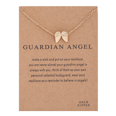 

2018 Fashion Jewelry New Arrived Sun Angel Wings Good Luck Elephant Alloy Pendant Necklace For Women