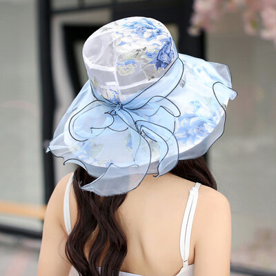 

2019 summer Hat Korean version of Joker mesh Butterfly Hat outdoor sunscreen Cap spot wholesale