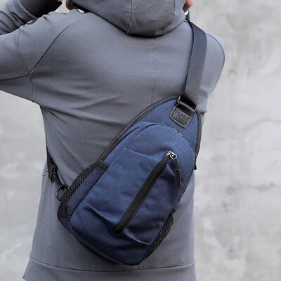 

Tailored Mens Simple Leisure Fashion Business Security Chest Bags Single Shoulder Bags