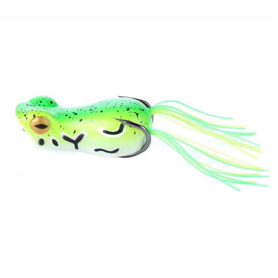 

New Hot 1pcs bait japan plastic fishing lures frog lure dredges Topwater ray frog 5CM 12G artificial soft bait