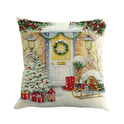 

〖Follure〗Christmas Pillow Cover Pillowcases Decorative Sofa Cushion Cover 45x45cm