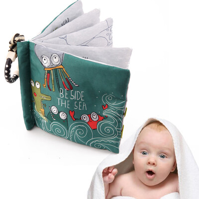 

Tailored Cloth Book Baby Kids Boys Girls Intelligence Development Educational Toys A