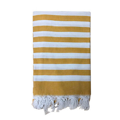 

Toponeto Turkish Cotton Bath Beach Spa Sauna Yoga Fringed Jacquard Towel
