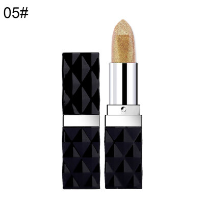 

HANDAIYAN Metallic Glitter Lipstick Matte Moisturizing Long Lasting Lip Cream