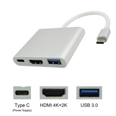 

Type-C USB 31 TO High Definition Multimedia Interface Connecting Line Aluminium Alloy USB-C Digital Multiport Adapter