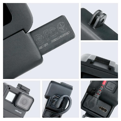 

Ulanzi V2 Vlog Case Action Camera Housing Shell Vlogging Cage Frame with Cold Shoe Mount for GoPro Hero 7 6 5 Black for External