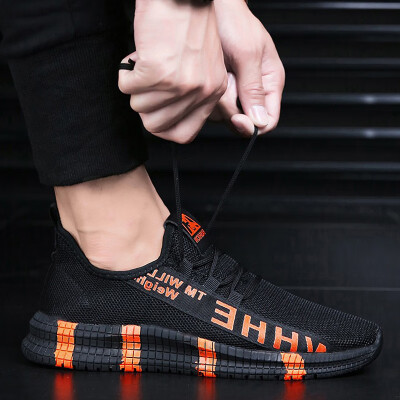 

Net red mens shoes summer breathable thin mens shoes Korean version of the trend of leisure hollow versatile shoes shoes shoes tide shoes