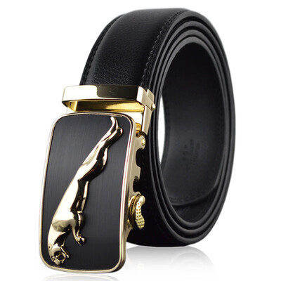 

Automatic buckle belt leather mens belt casual business QDF843