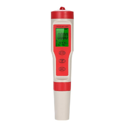 

Yinmik 4 in 1 Water Quality Tester Pen Type pH Meter Acidometer Professional Acidimeter pH TDS EC TEMP Water Quality Monitor