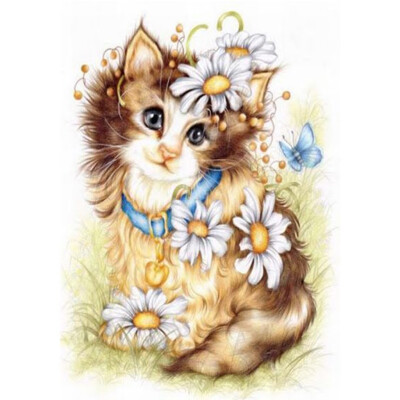 

Gobestart Embroidery Paintings Rhinestone Pasted DIY Diamond Painting Cross Stitch