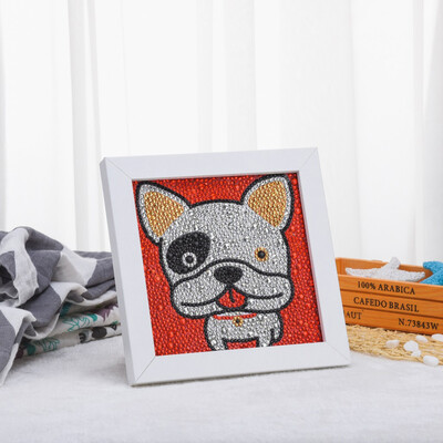 

Gobestart DIY Full Diamond Cartoon Painting Special Diamond Shaped Rhinestone Embroidery