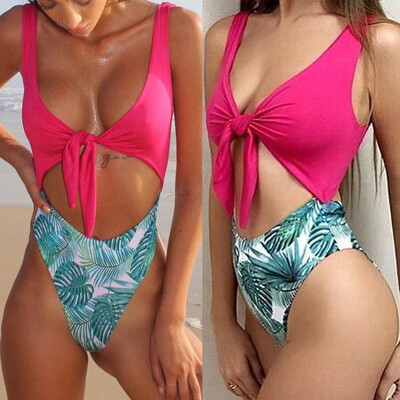 

Roseonmyhand Fashion Women Sexy Bandage Bikini Hollowing Out Swimwear Bathing Beachwear Set